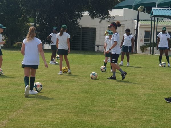 Banyana training